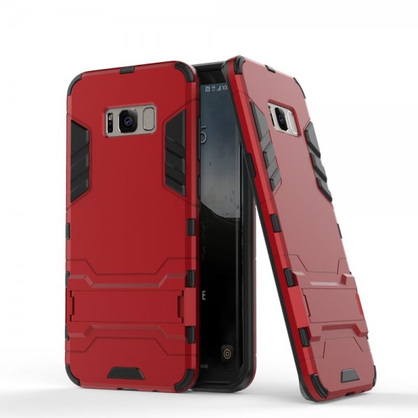 Samsung Galaxy S8 Deksel Armor TPU HardPlast Rød