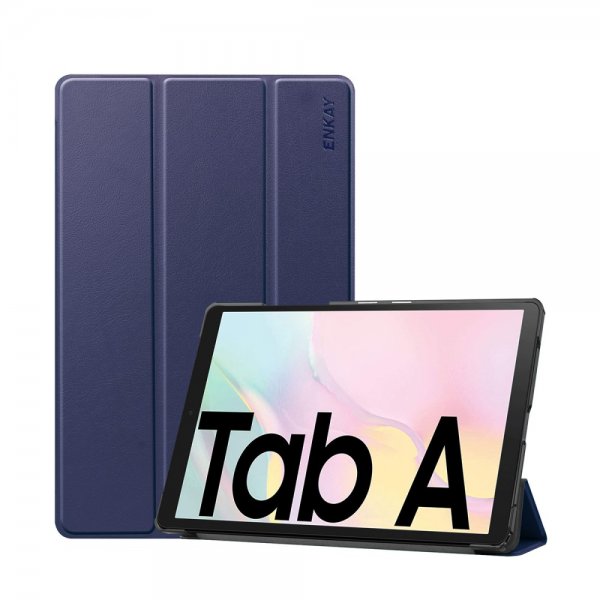 Samsung Galaxy Tab A7 10.4 T500 T505 Etui Tri-Fold Mörkblå