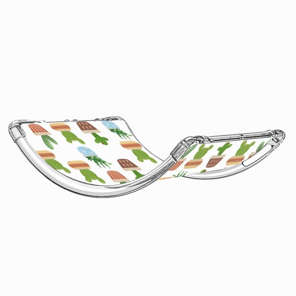 Samsung Galaxy Tab A7 Deksel Motiv Kaktus