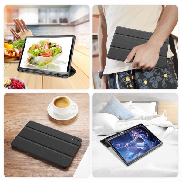Samsung Galaxy Tab S9 Etui Domo Series Svart