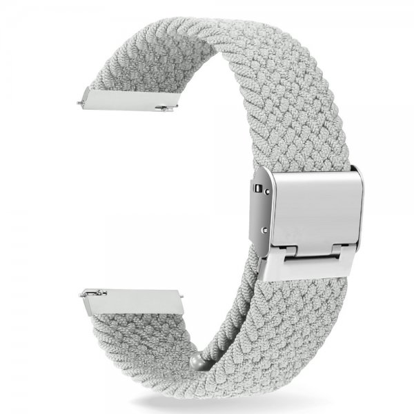 Samsung Galaxy Watch 20mm Armbånd Nylon Grå