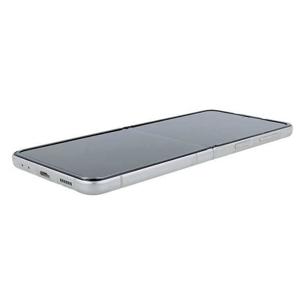 Samsung Galaxy Z Flip 3 5G 2021 (F711) Skjerm med LCD Display Original - Krem