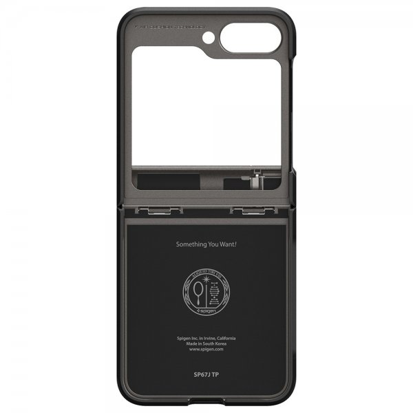 Samsung Galaxy Z Flip 6/Galaxy Z Flip 7 FE Deksel Tough Armor Pro Gunmetal