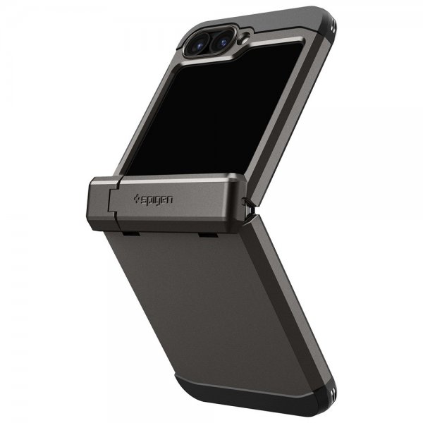 Samsung Galaxy Z Flip 6/Galaxy Z Flip 7 FE Deksel Tough Armor Pro Gunmetal
