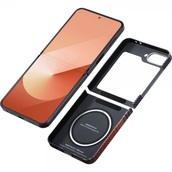Samsung Galaxy Z Flip 6 Deksel MagEZ Case 5 Sunset