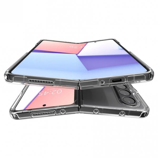 Samsung Galaxy Z Fold 4 Deksel Crystal Hybrid Crystal Clear