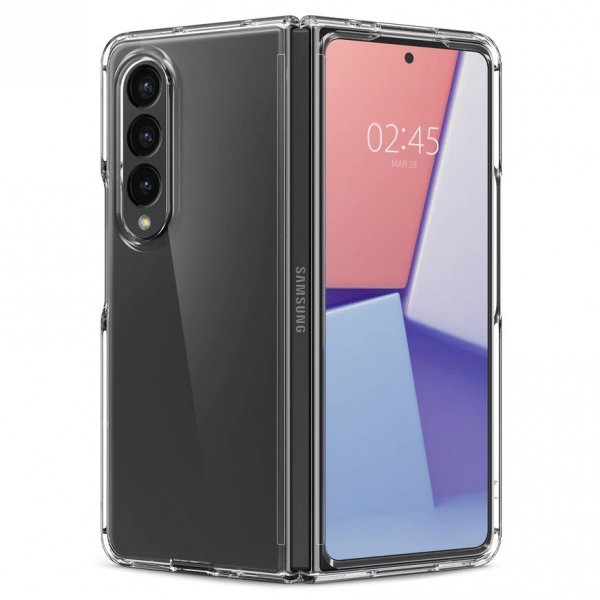 Samsung Galaxy Z Fold 4 Deksel Crystal Hybrid Crystal Clear