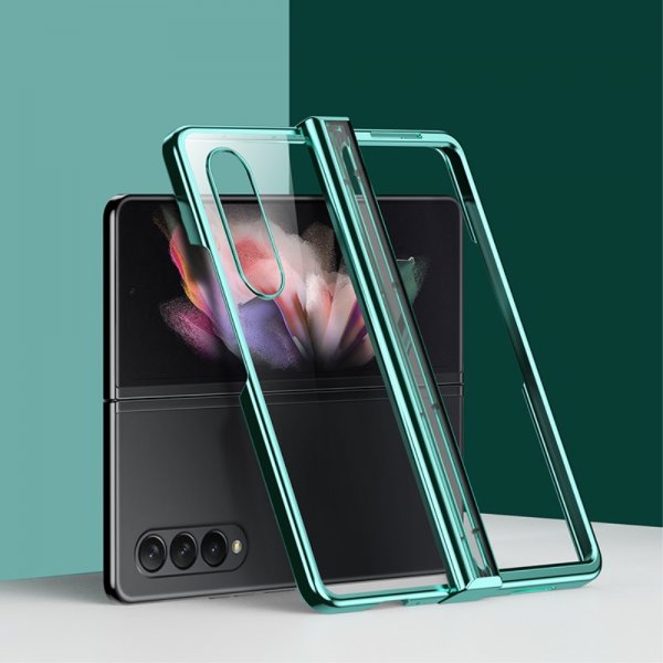 Samsung Galaxy Z Fold 4 Deksel Belagt Kant Grønn