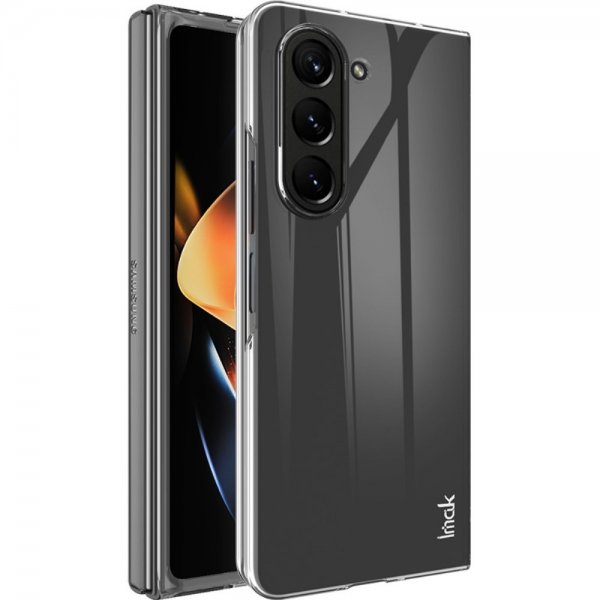 Samsung Galaxy Z Fold 5 Deksel Crystal Case II Transparent