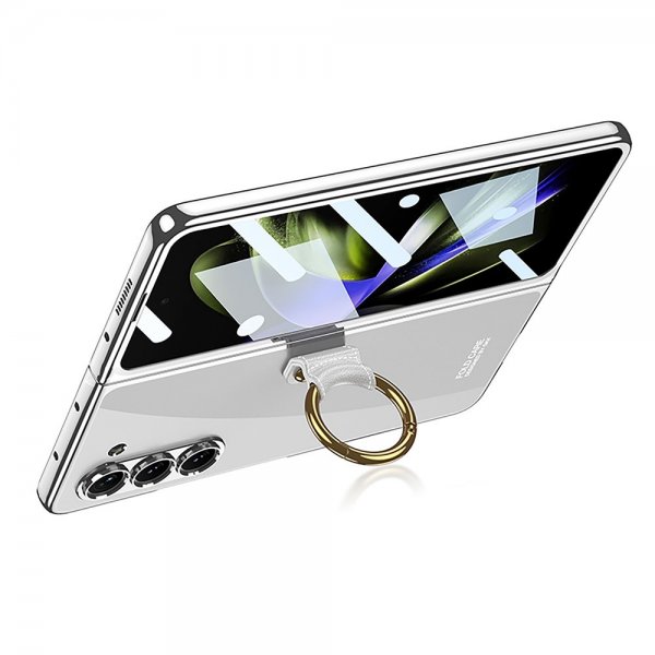 Samsung Galaxy Z Fold 5 Deksel Finger Ring Transparent