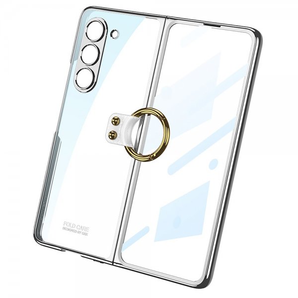 Samsung Galaxy Z Fold 5 Deksel Finger Ring Transparent
