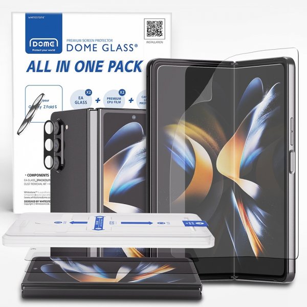 Samsung Galaxy Z Fold 5 Skärmskydd All in One Pack