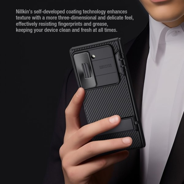 Samsung Galaxy Z Fold 6 Deksel CamShield Fold Svart