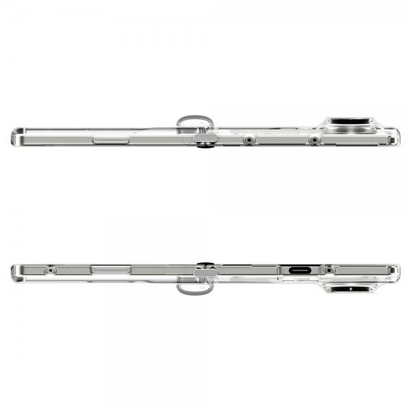 Samsung Galaxy Z Fold 7 Deksel Ultra Hybrid Pro MagFit Clear White