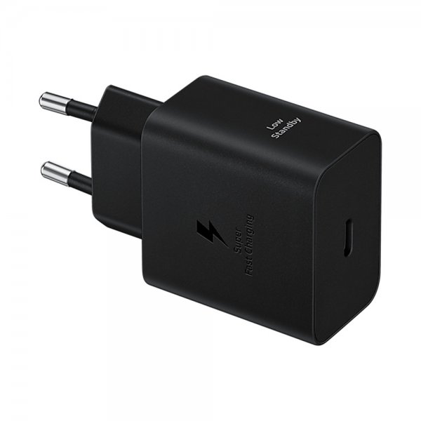 Original Lader med Kabel 45W Power Adapter Svart