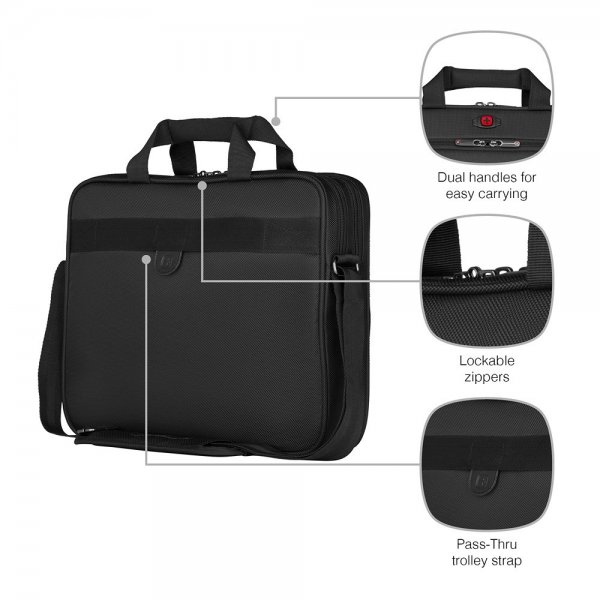 Sensor 16" Dataveske Svart