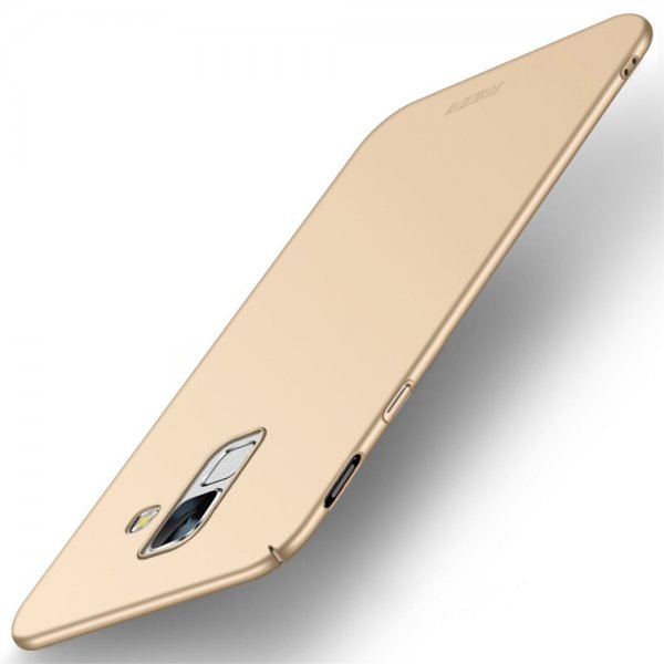 Shield Slim Deksel till Samsung Galaxy A6 2018 Hardplast Gull