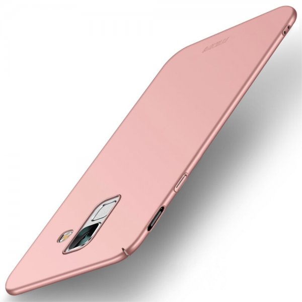 Shield Slim Deksel till Samsung Galaxy J6 2018 Hardplast Rosegull