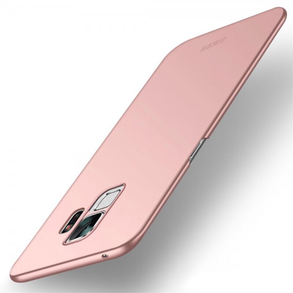Shield Slim Deksel till Samsung Galaxy S9 Hardplast Rosegull