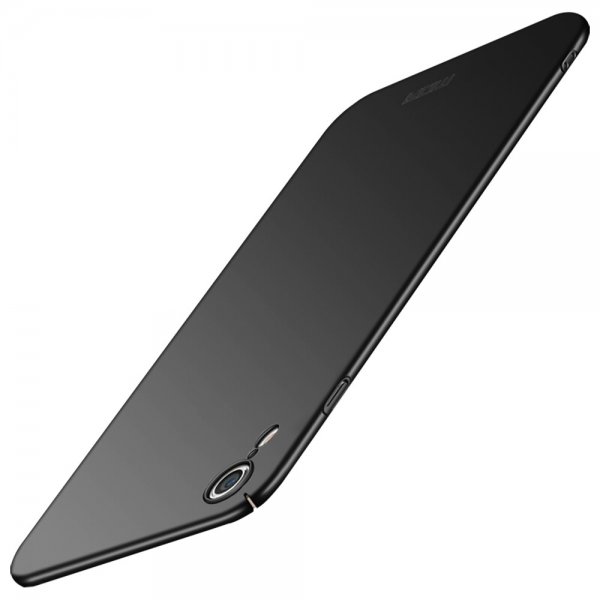 Shield till iPhone Xr Deksel Extra Tunt Hardplast Svart