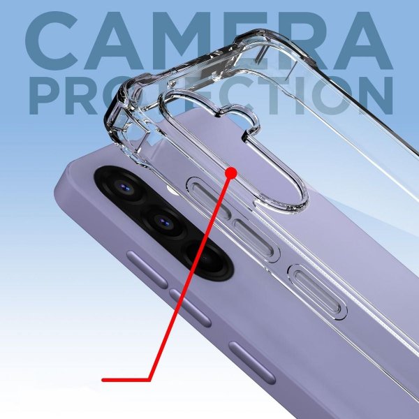 Samsung Galaxy A57 Deksel Støtsikker Transparent