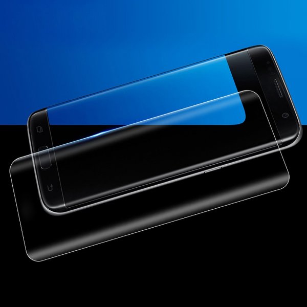 Skjermbeskytter av Herdet glass till Samsung Galaxy S8 Plus Full size 3D Välvd Klar