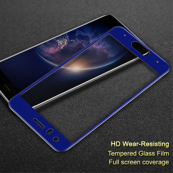 Skjermbeskytter i Herdet glass Full size till Huawei Honor 9 Blå