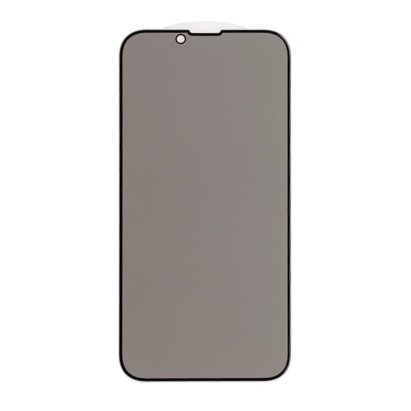 iPhone 13/13 Pro/14/16e/17e Skjermbeskytter 3D Herdet glass Privacy