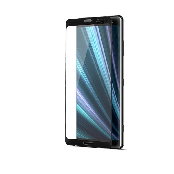 Sony Xperia XZ3 Skjermbeskytter Herdet glass Svart