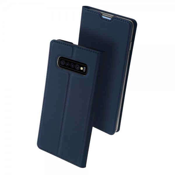 Skin Pro Series till Samsung Galaxy S10 Etui Mörkblå