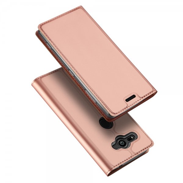 Skin Pro Series till Sony Xperia XZ2 Compact Etui RoseGUll