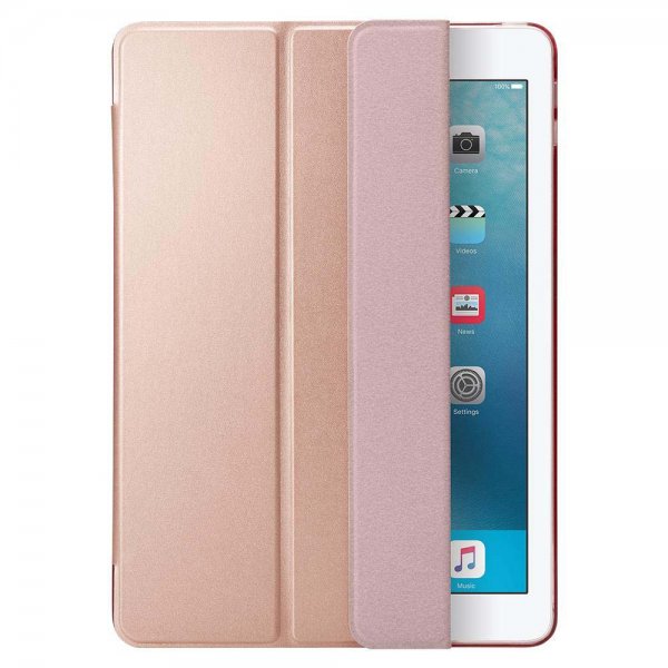 Smart Fold Etui till iPad 9.7 Rosegull
