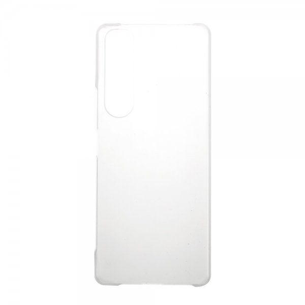 Sony Xperia 1 III Deksel Matt Hardplast Transparent Klar