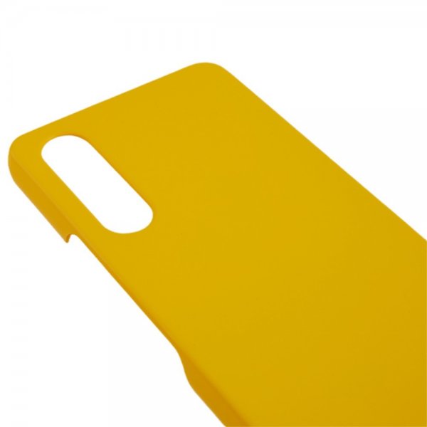 Sony Xperia 1 V Deksel Matt Hardplast Gul