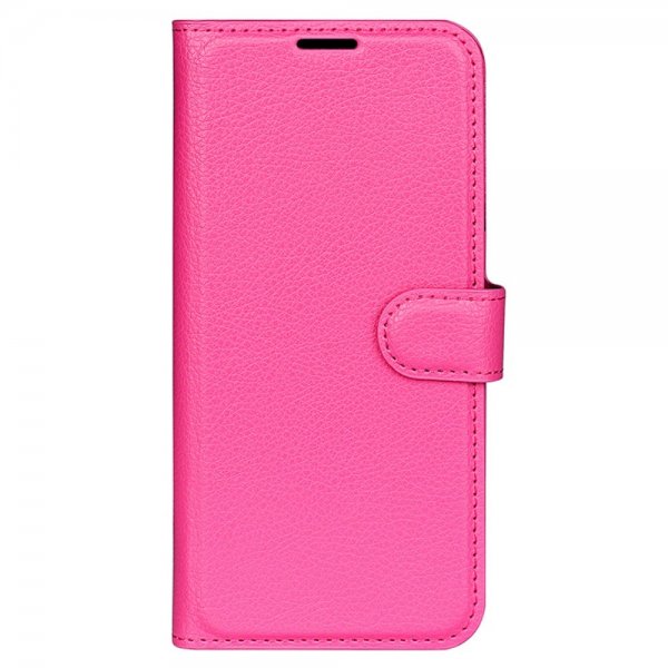 Sony Xperia 1 VI Etui Litchi Magenta