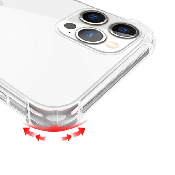 iPhone 12/iPhone 12 Pro Deksel Støtsikker Transparent