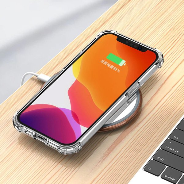 iPhone 13 Pro Max Deksel Støtsikker Transparent