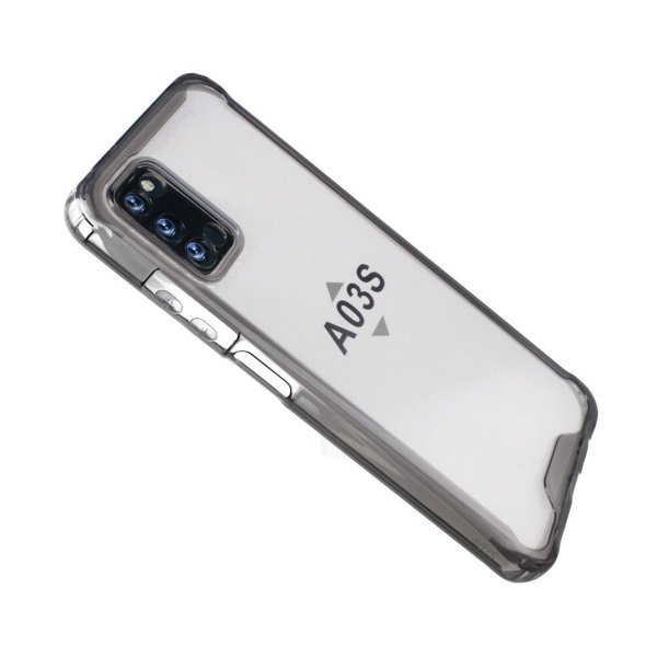 Samsung Galaxy A03s Deksel Støtsikker Svart