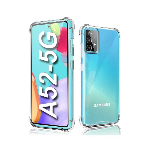 Samsung Galaxy A52/A52s 5G Deksel Støtsikker Transparent