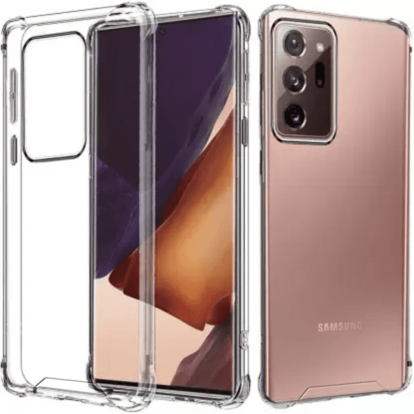 Samsung Galaxy Note 20 Deksel Støtsikker Transparent