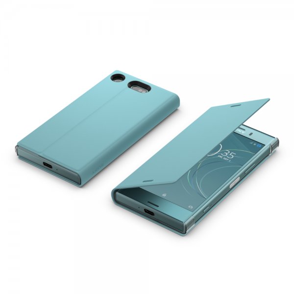 Style Cover Stand SCSG60 till Sony Xperia XZ1 Compact Etui Blå