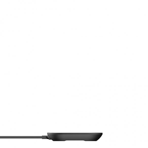 Trådløs lader 15W Wireless Charging Pad Svart