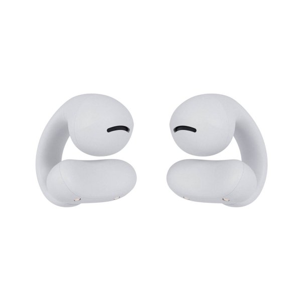Hodetelefoner Clip Open Ear Wireless Hvit