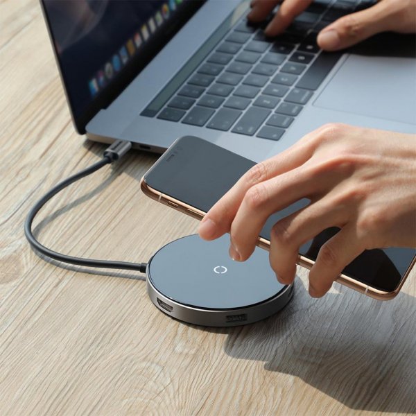 Mirror Series Multifunctional Hub Trådløs Lader