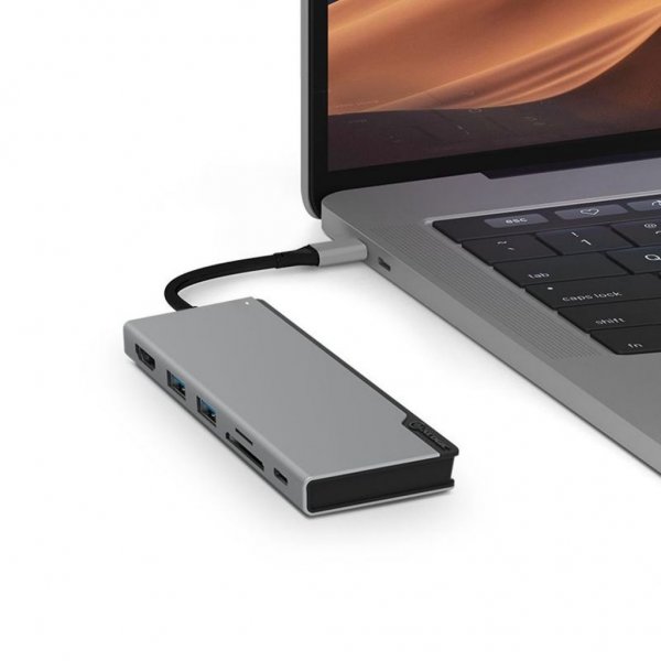 Ultra USB-C Dock UNI - HDMI. USB. SD-Card 100W PD Space Grey