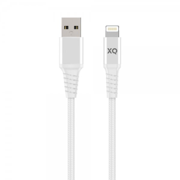 USB till Lightning Kabler Flätad Extra Stark 2 m Hvit