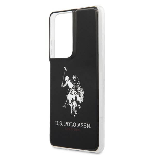 Samsung Galaxy S21 Ultra Deksel med Logo Svart