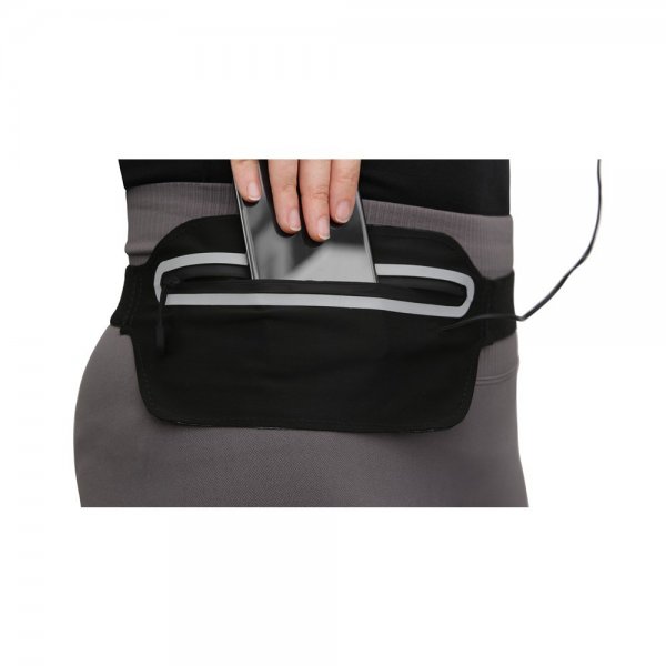 Veske Reflective Sports Waist Bag Svart