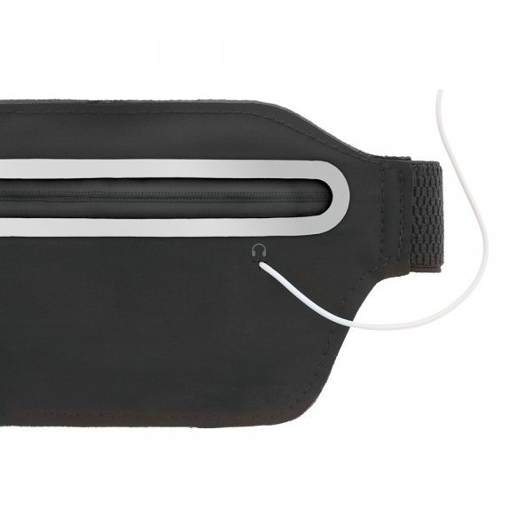 Veske Reflective Sports Waist Bag Svart