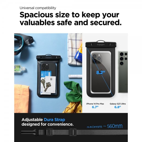 Vanntett Etui Aqua Shield Svart